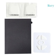 Mary Espots ICE Mouse Feet Skates Pad For ATK FIERCE X Mouse White Anti skid Sticker Mouse Feet