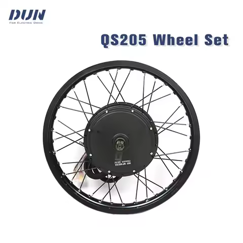 QS205 3000W V3 50H Spoke Hub Motor with 18inch 19inch 21inch Wheel Rim Drop-outs 150mm Peak 6000W QS