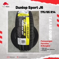 Dunlop Sport J6 175/65R14 Tayar Baru (Installation) 175 65 14 New Tyre Tire TayarGuru Pasang Kereta Wheel Rim Car