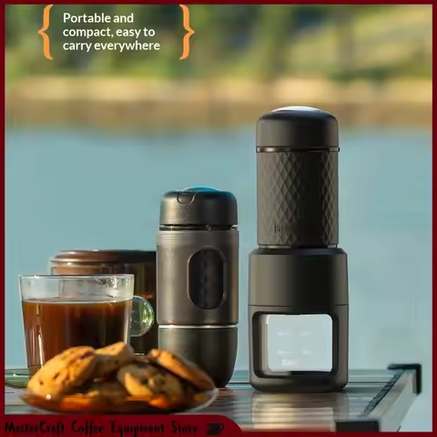 STARESSO Portable Hand Press Coffee Maker Sp200 Mini Capsule Espresso Machine For Travel Outdoor Hom