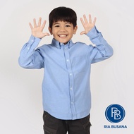 KEMEJA Ria Busana - Dj Kids- Long Sleeve Shirt Art. OXSFORDPLSWASH