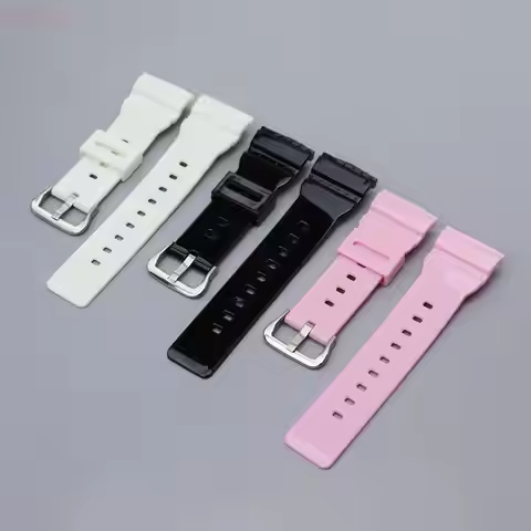 Resin Strap For Casio BABY-G BA-111 BA-110 BA-112 BA-120 BA-125 Replace Watch Band Sport Waterproof 