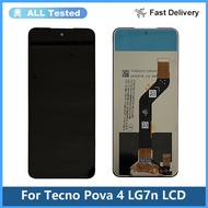 6.82\" For Tecno Pova 4 Lg7n LCD Display Touch Screen Digitizer Assembly Replacement For Tecno Tecno
