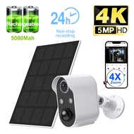 4K WIFI กล้องพลังงานแสงอาทิตย์4G ซิมการ์ด Full HD นิรภัย IP กล้องวงจรปิดแผงโซล่า24ชั่วโมงการตรวจสอบเวลาจริงตรวจจับการเคลื่อนไหวความปลอดภัยในบ้านการมองเห็นได้ในเวลากลางคืนการ์ดความจำ128G