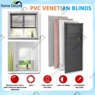 Venetian Blind zebra blinds Venetian 25mm PVC Light Filtering Blinds Bedroom Office Bathroom Kitchen