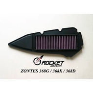 Air Filter Modified Washable ZONTES 368G 368K 368D
