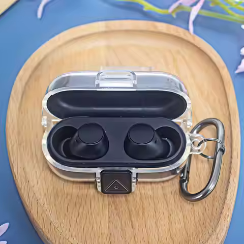 TPU Transparent Case For Sony WF-C510 Anti-fall Dust Charging Ear Case Wireless Earbuds Charging Box