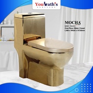 MWC7602G Mocha Italy Toilet Bowl Mangkuk Tandas Duduk  马桶 Toilet Seat Water Closet Toilet Bowl Set Flushing Toilet