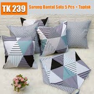 Sofa Cushion Cover Package 40x40 Chair Cushion Cover + Tablecloth