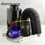 Simota Double Turbine Turbo 76MM 3 INCH Car Racing Air Filter Box Carbon Fiber Cold Feed Induction I