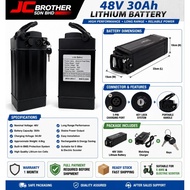 100% 48V30AH folding e bike Lithium Battery Brand Original Battery Car Takeaway Silverfish Original 