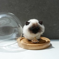 暹羅貓客製化羊毛氈  寵物客製 公仔