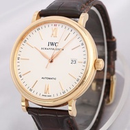 Iwc IWC Gold Watch Botao Fino Series Automatic Mechanical 40mm Men's Watch IW356504