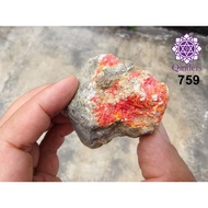 QINDERS 雄黄石 Realgar Crystal Stone 087 / 174 / 685 / 759