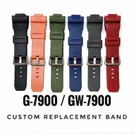 Custom fit  G-7900/GW-7900 Replacement watch band.PU BAND .