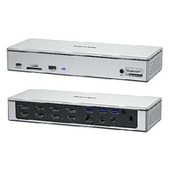 WAVLINK DisplayLink Laptop Docking Station - Quad Monitor 5K/4K @60Hz, 100W Charging - Thunderbolt 4