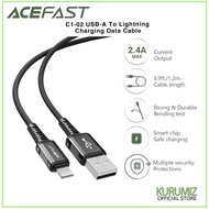 ACEFAST C1-01 USB-C/C1-02 USB-A To Lightning MFi Certified Fast Charging Aluminum Alloy Charging Data Cable