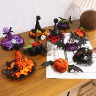 Halloween Headdress Witch Hat Hairpin Children Hairpin Party Pumpkin Headdress Girls Fun Funny Hair 