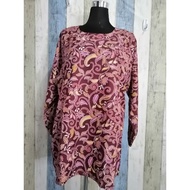 (Ready Stock ) Blouse Batik Viral - Fesyen Terkini - Baju Wanita - Baju Muslimah - Blouse Murah