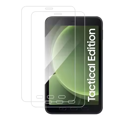 2PCs Screen Protectors for Samsung Galaxy Tab Active5/Active 3 8.0Inch Tempered Glass 2.5D 0.3MM 9H 