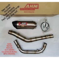 RS150 AHM M3 SZR EXHAUST (O2 SENSOR BUNG) (35MM) (💯% ORIGINAL)