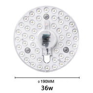 LED Panel Replacement Light Circle Ring Light 12W 18W 24W 36W LED Round Ceiling Decoration Ceiling Lamp Downlight