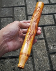ONCE JUMBO PIPA GG UKIR NAGA 30 CM PANJANG
