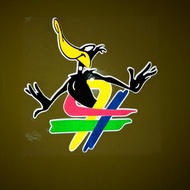 STIKER BENETTON PANGKAH ITIK DUCK MOTOR STIKER