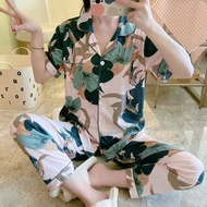 Cotton Shortsleeve Terno pajama set for women/ Classy sleepwear/ Korean nightwear/women loungewear (001)