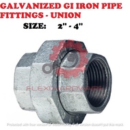 2" - 4" GI UNION / GALVANISED IRON UNION PIPE/ GI FITTING