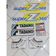 Tadano Super Z360 Crane Sticker Heavy Equipment Sticker Car Sticker