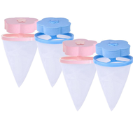 (QFGB) 40PCS Floating Hair Filtering Mesh Removal, Laundry Pet Hair Catcher Lint Catcher for Washing