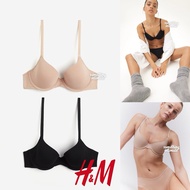 KATUN H&M Demi Tshirt Padded Organic Cotton Bra / Lightly Padded Push up Underwired Wired Cotton Bra