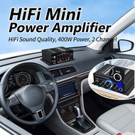 Support 2 Channel Mini Power Amplifier AK270 Audio Amplifier Car HiFi 12V Amplifier 400W