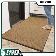 ☎☊♟AOVOC Modern big Buri mat carpet Anti-Slip Floor Mat abaca rug Welcome door Outdoor Dust Control