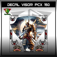 Winshield Visor STICKER PCX 150 ADV160 SAMURAI HONDA PCX 150 VISOR DECAL STICKER JAPANESE SAMURAI GR