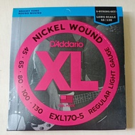 Daddario bass strings, 5 string bass / string 5
