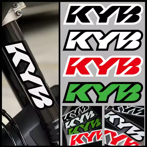 2PCS Racing Suspension Motorcycle Stickers KYB Fork Vinyl Decals Accessories for MT-03 MT-09 MT-07 T