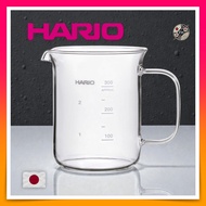 HARIO Beaker Server 300ml Craft Science Heat-Resistant Glass with Measurement Marks BV-300