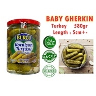 580gm Burcu Baby Gherkin/ Cucumber Pickle/ Jeruk Timun Kecil/ Acar/ Canned Vegetables/ Pickled/ Pick