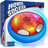 Hover Soccer Ball, Air Floating Soccer with LED Lights & Foam Bumper, Indoor Soccer Toys for Kids Ag