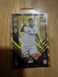 Topps Kylian Mbappe 100 Club 球員卡