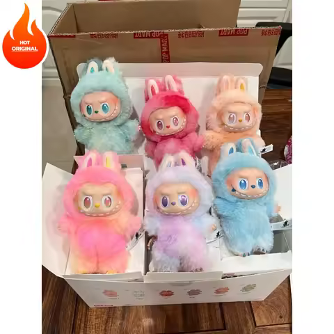 In Stock Pop Mart 100% Original and Genuine Big Into Energy Series Labubu3.0 Plush Blind Box Surpris