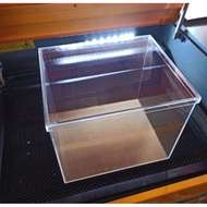 Acrylic BOX with Lid 30X30X30 2MM STORAGE BOX
