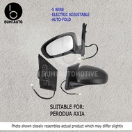 Perodua Axia 1.0 G/Advance Electric Adjustable Door Mirror Side Mirror Left (Kiri) / Right (Kanan) 5