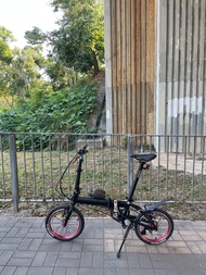 Dahon k3 japan 全啞黑 改5速 16‘ Litepro件 日本mks摺踏 陶瓷bb 不包括水樽水架