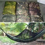 7 Feet Duyan Jungle Colors (Makapal) Military Duyan With Mosquito Net Makapal Hammock