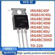 5PCS NEW G4BC40F GB14C40L G4BC30W G4BC40W G4BC30U G4BC40U G4BC20KD G4BC30KD TO-220 IRG4BC40F IRGB14C