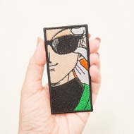 ANIME EMBROIDERY PATCH GOHAN COSTUME EMBROIDERED BADGE/ DRAGON BALL IRON PATCH/