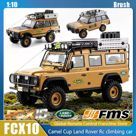 FMS 1/10 FCX10 Land Rover Rc Car Camel Trophy Discovery/Range Rover/Defender Off-Road Climbing Vehic